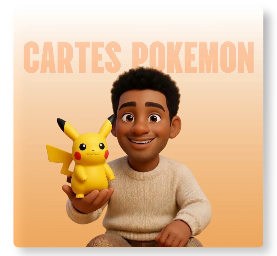Carte Pokémon rare de collection