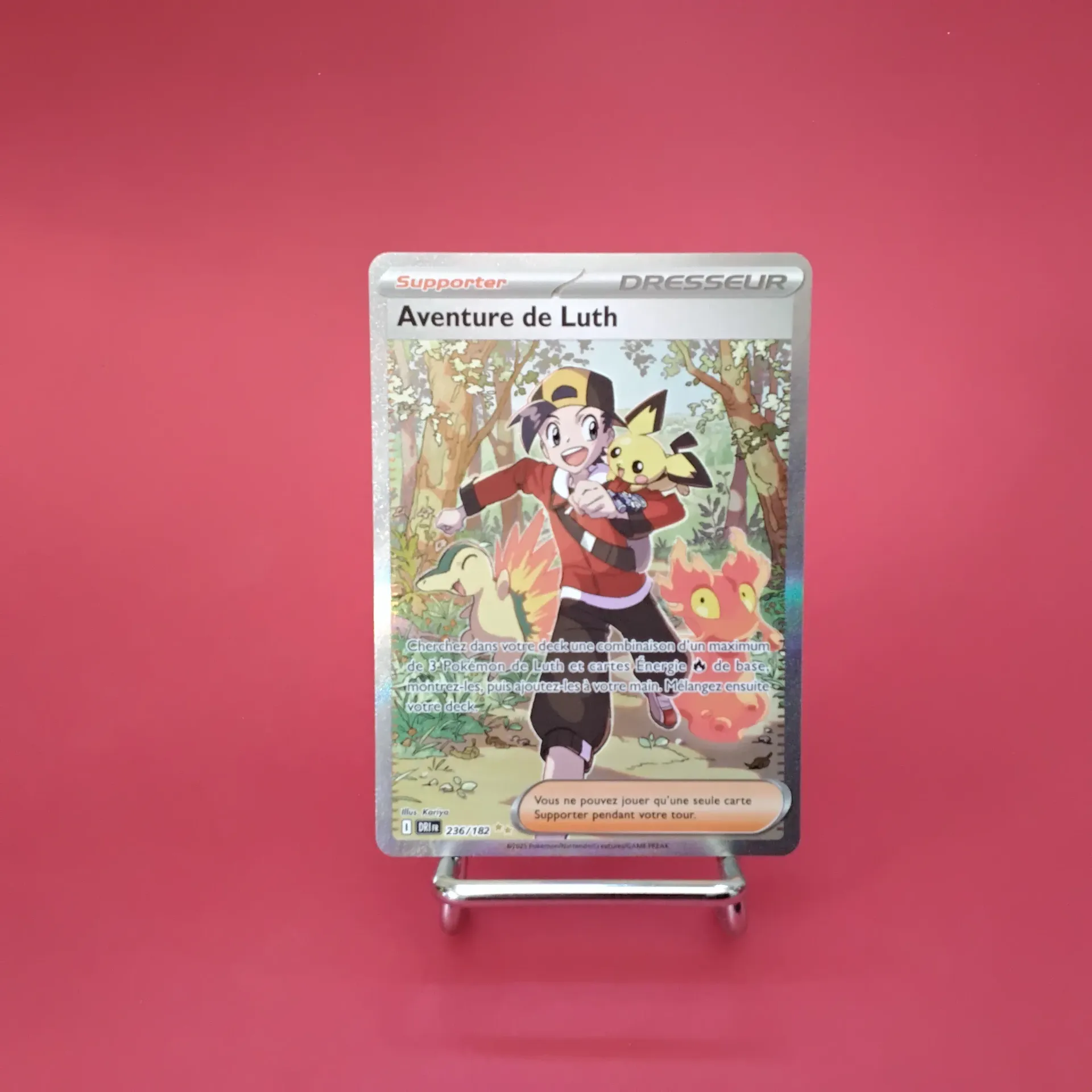 Carte Pokemon Aventure de Luth 236/182 -EV10  - Rivalités Destinées - Alternative Art (Secret) - Etat Near Mint (FR)