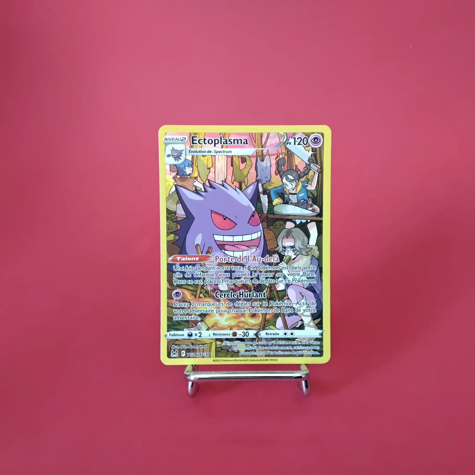 Carte Pokemon Ectoplasma TG06/TG30 - EB11 - Origines Perdues - A.R. Secret - Etat Near Mint (FR)