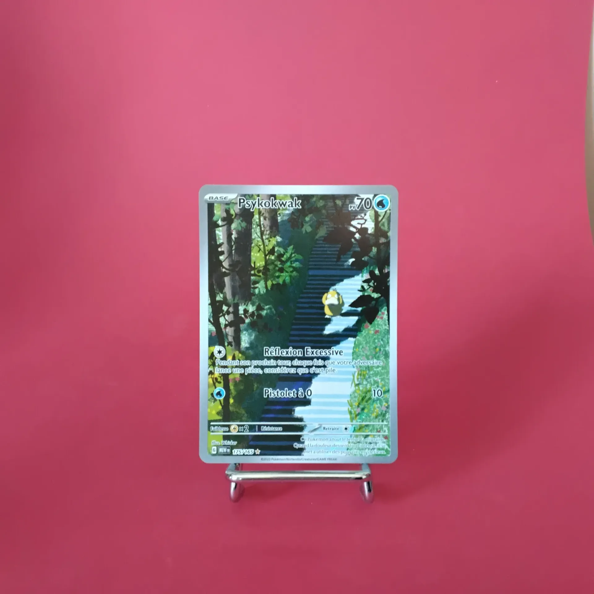 Carte Pokemon Psykokwak 175/165 - EV3.5 - 151 - A.R. Secret - Etat Near Mint (FR)