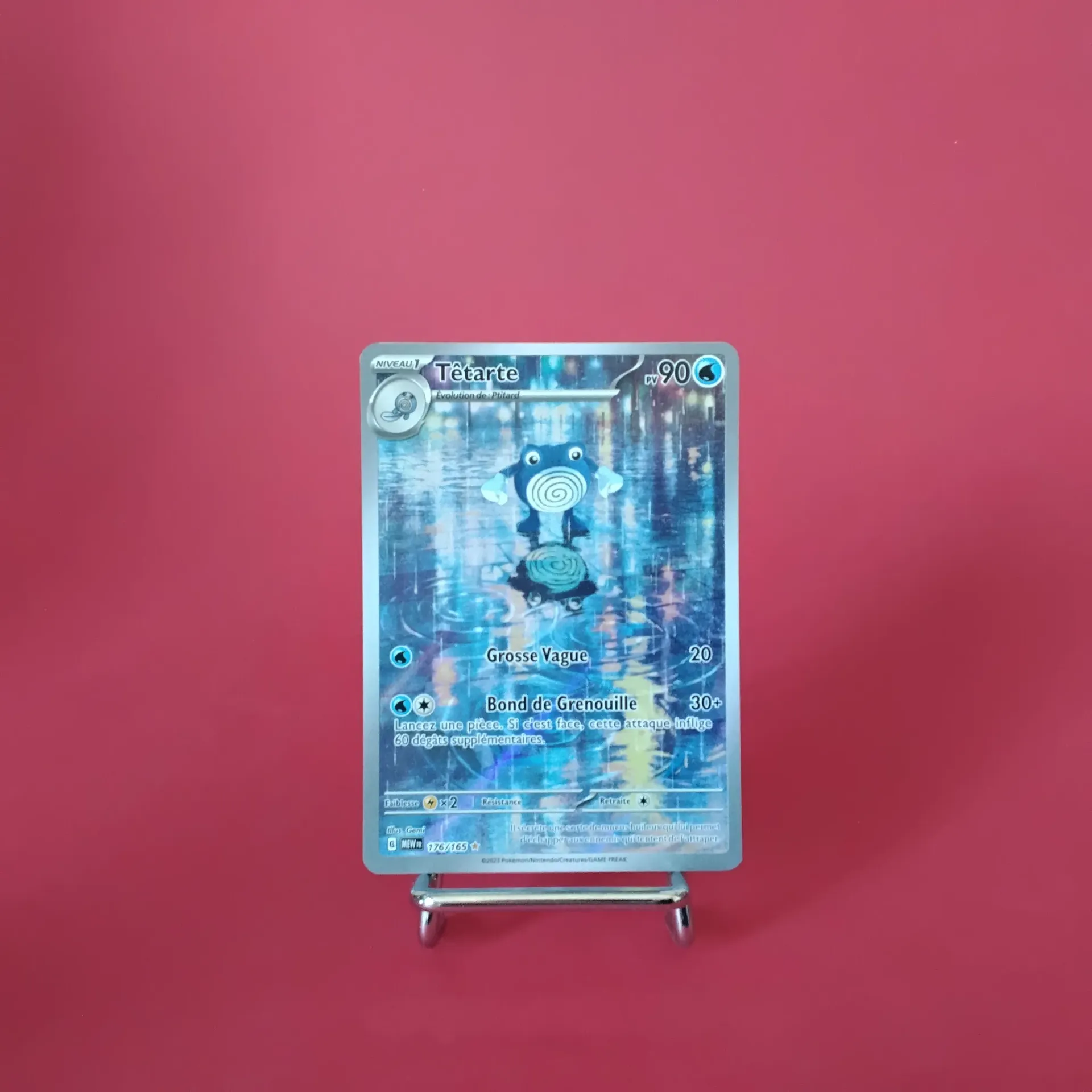 Carte Pokemon Têtarte 176/165 - EV3.5 - 151 - A.R. Secret - Etat Near Mint (FR)
