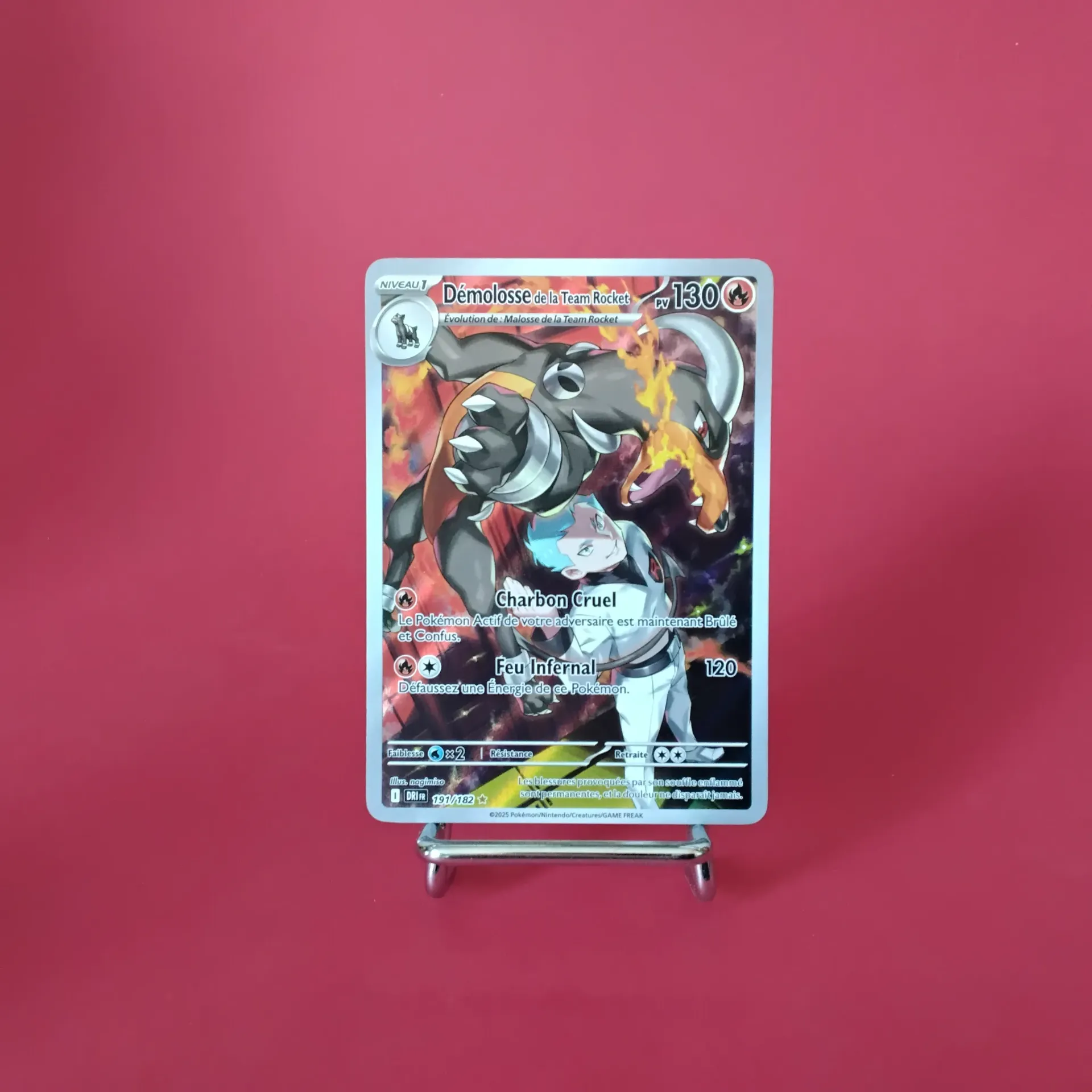 Carte Pokemon Démolosse 191/182 - EV10 - Rivalités Destinées - A.R. Secret - Etat Near Mint (FR)