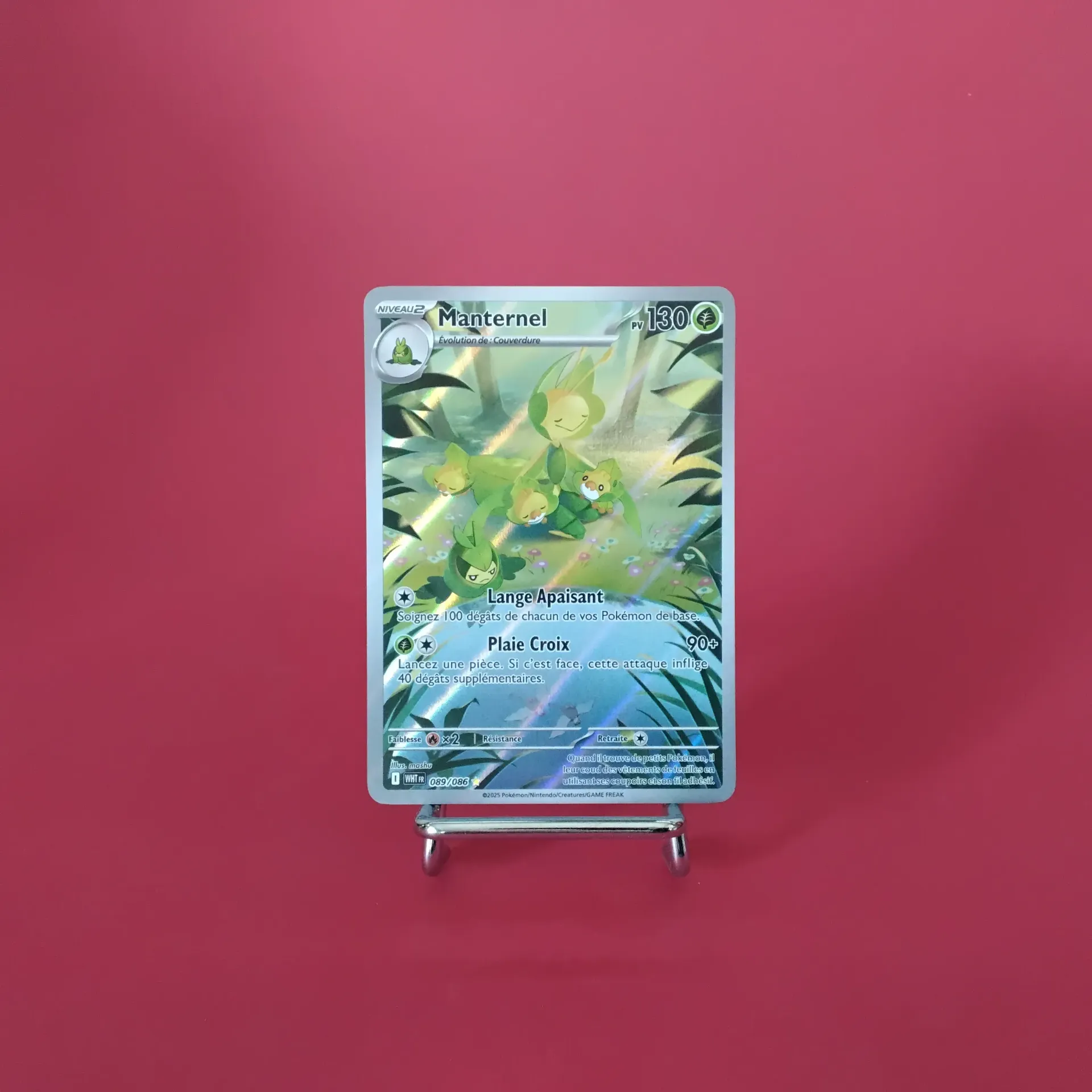Carte Pokemon Manternel 089/086 - EV10.5 - Flamme Blanche - A.R. Secret - Etat Near Mint (FR)