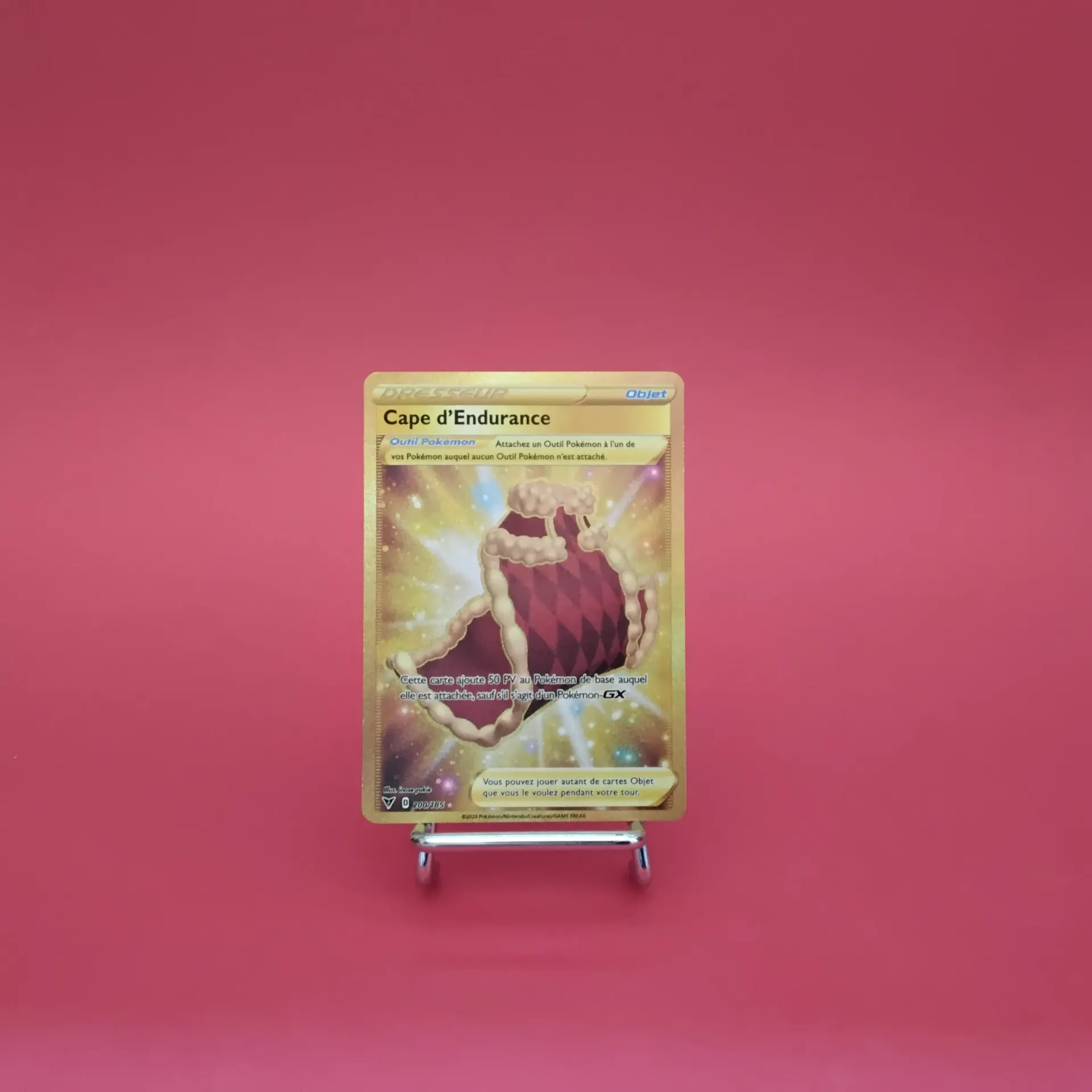 Carte Pokemon Cape d'Endurance GOLD 200/185 - EB04 - Voltage Eclatant - GOLD- Secret - Etat Near Mint (FR)