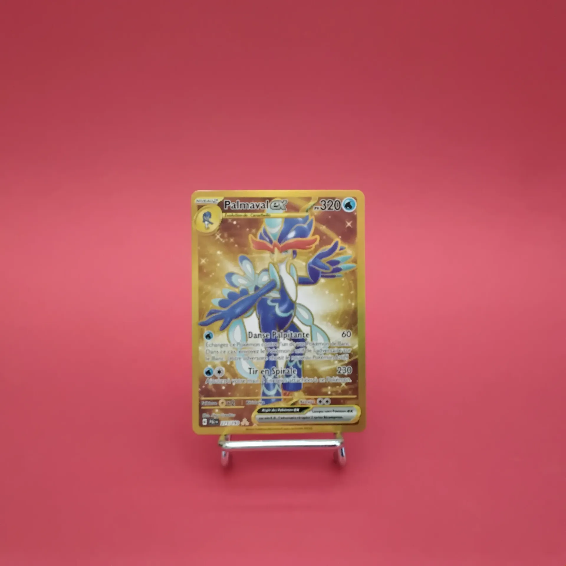 Carte Pokemon Palmaval EX GOLD 273/193 - EV2 - Evolution à Paldéa - GOLD- Secret - Etat Near Mint (FR)