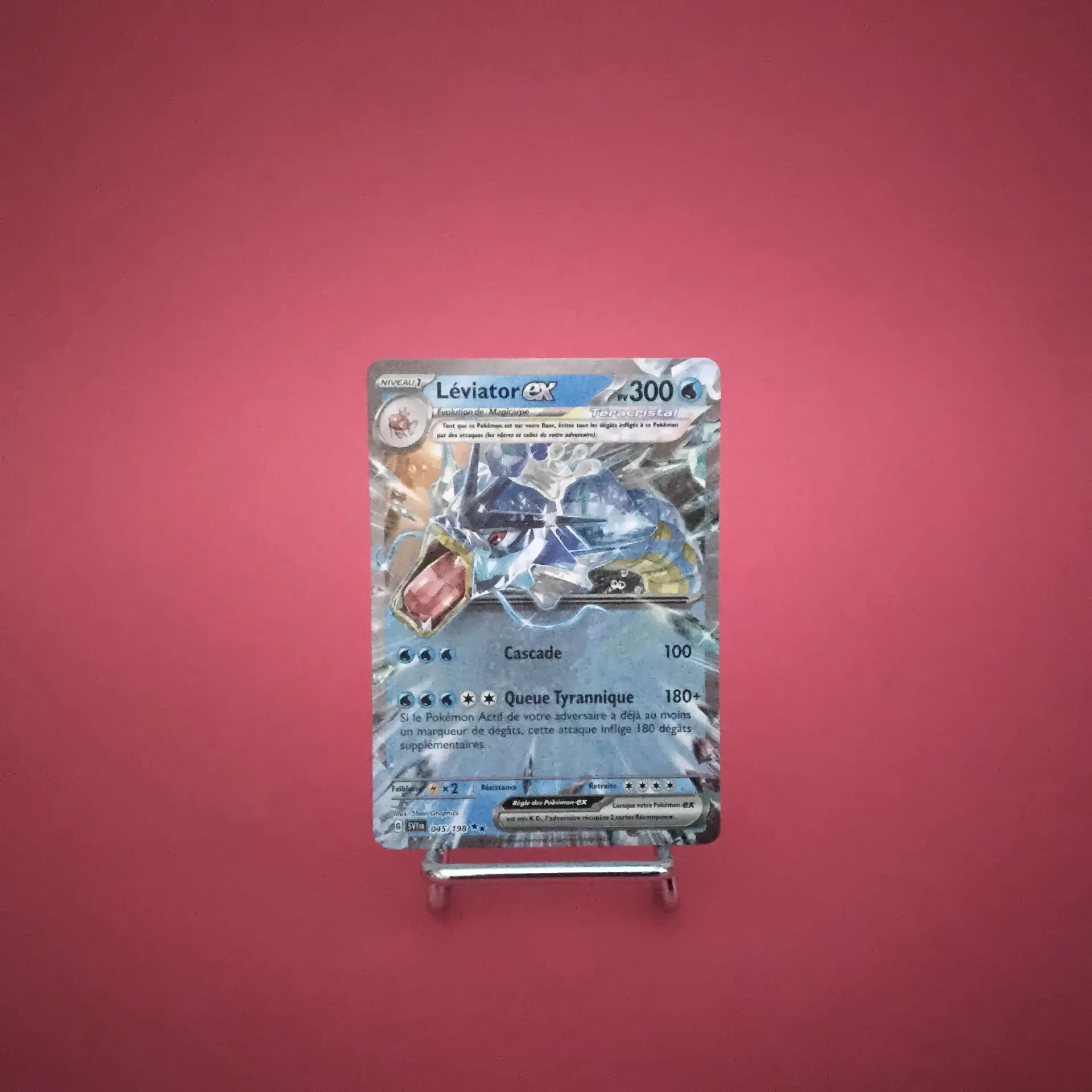 Carte Pokemon Léviator EX 045/198 EV01 Ecarlate et Violet  - État Near Mint (FR)