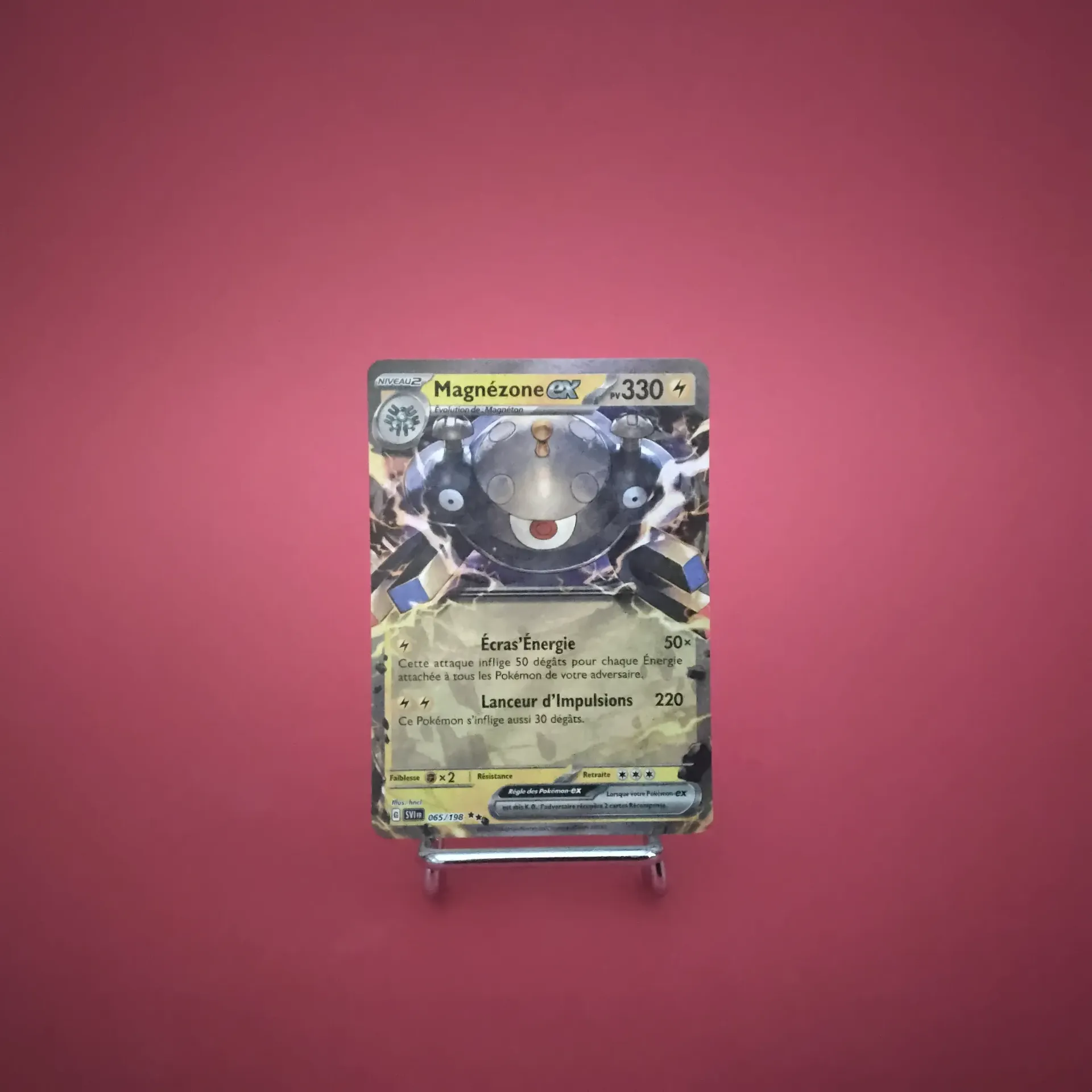 Carte Pokemon Magnézone EX 065/198 EV01 Ecarlate et Violet  - État Near Mint (FR)