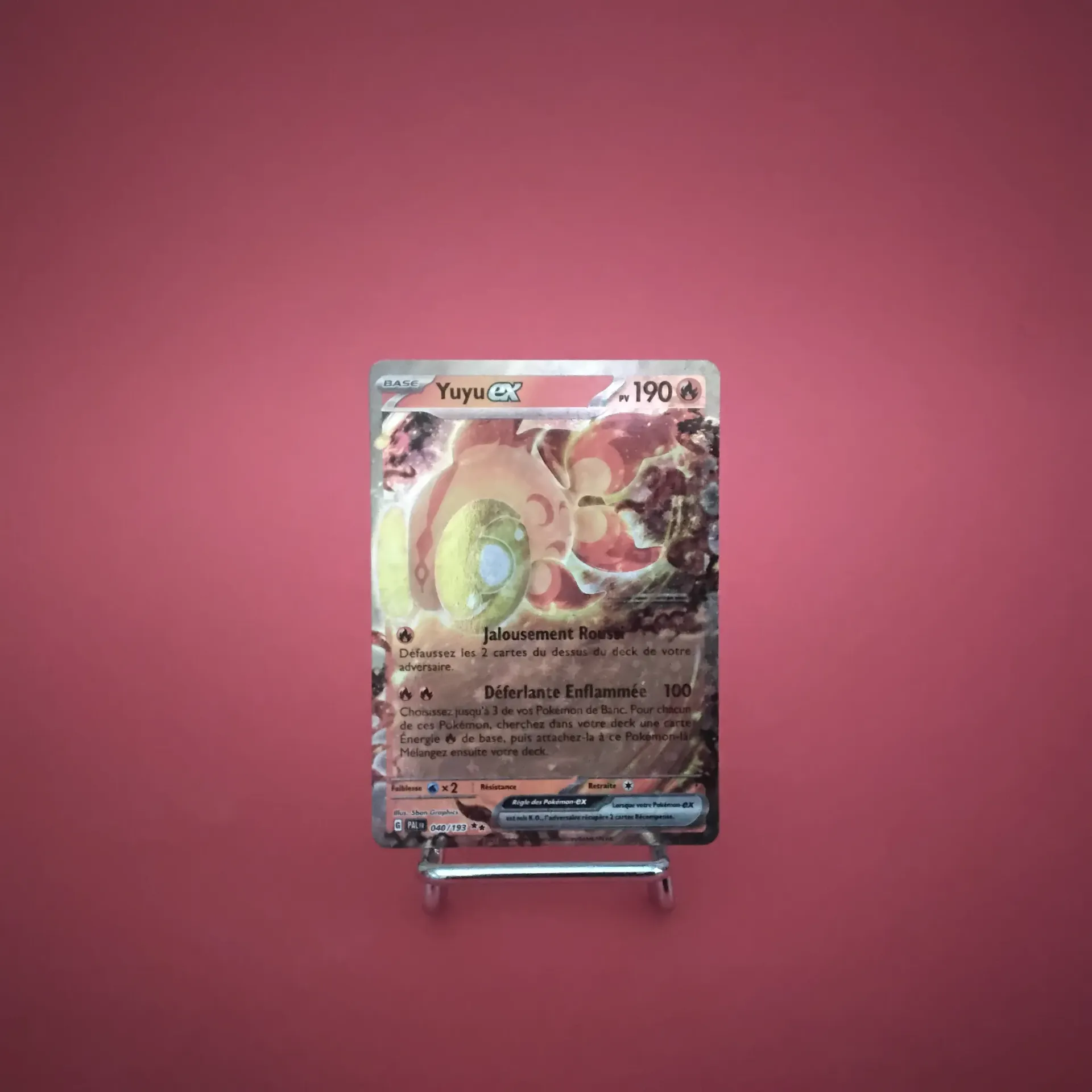 Carte Pokemon Yuyu EX 040/193 EV02 Evolution à Paldéa  - État Near Mint (FR)