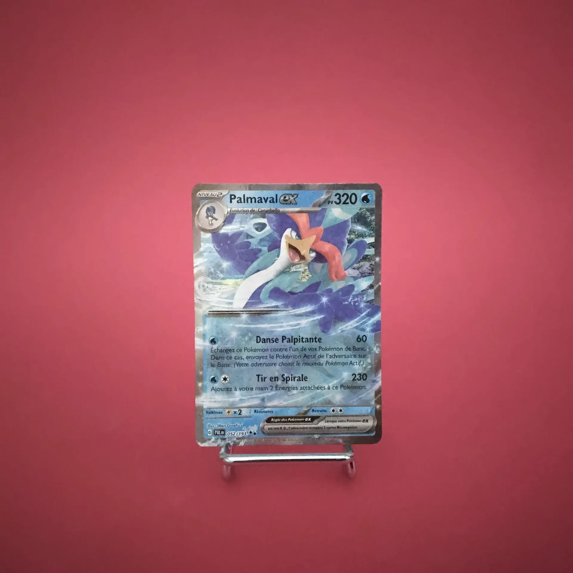 Carte Pokemon Palmaval EX 052/193 EV02 Evolution à Paldéa  - État Near Mint (FR)