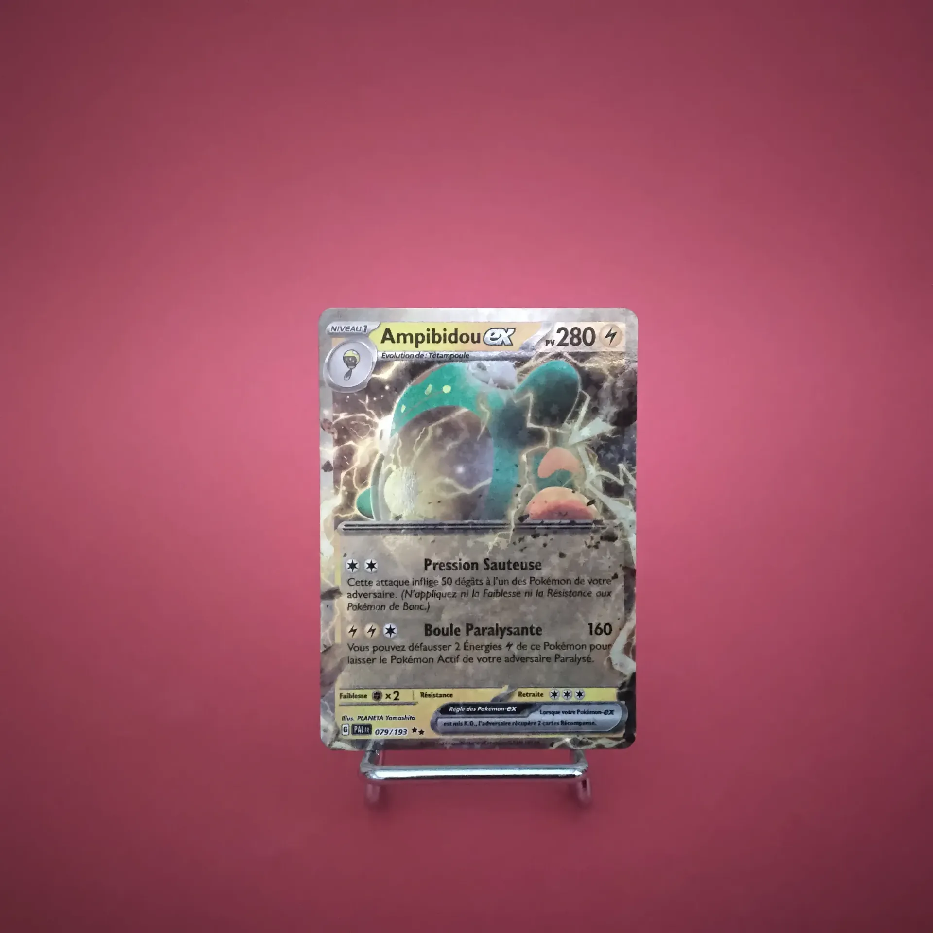 Carte Pokemon Ampibidou EX 079/193 EV02 Evolution à Paldéa  - État Near Mint (FR)