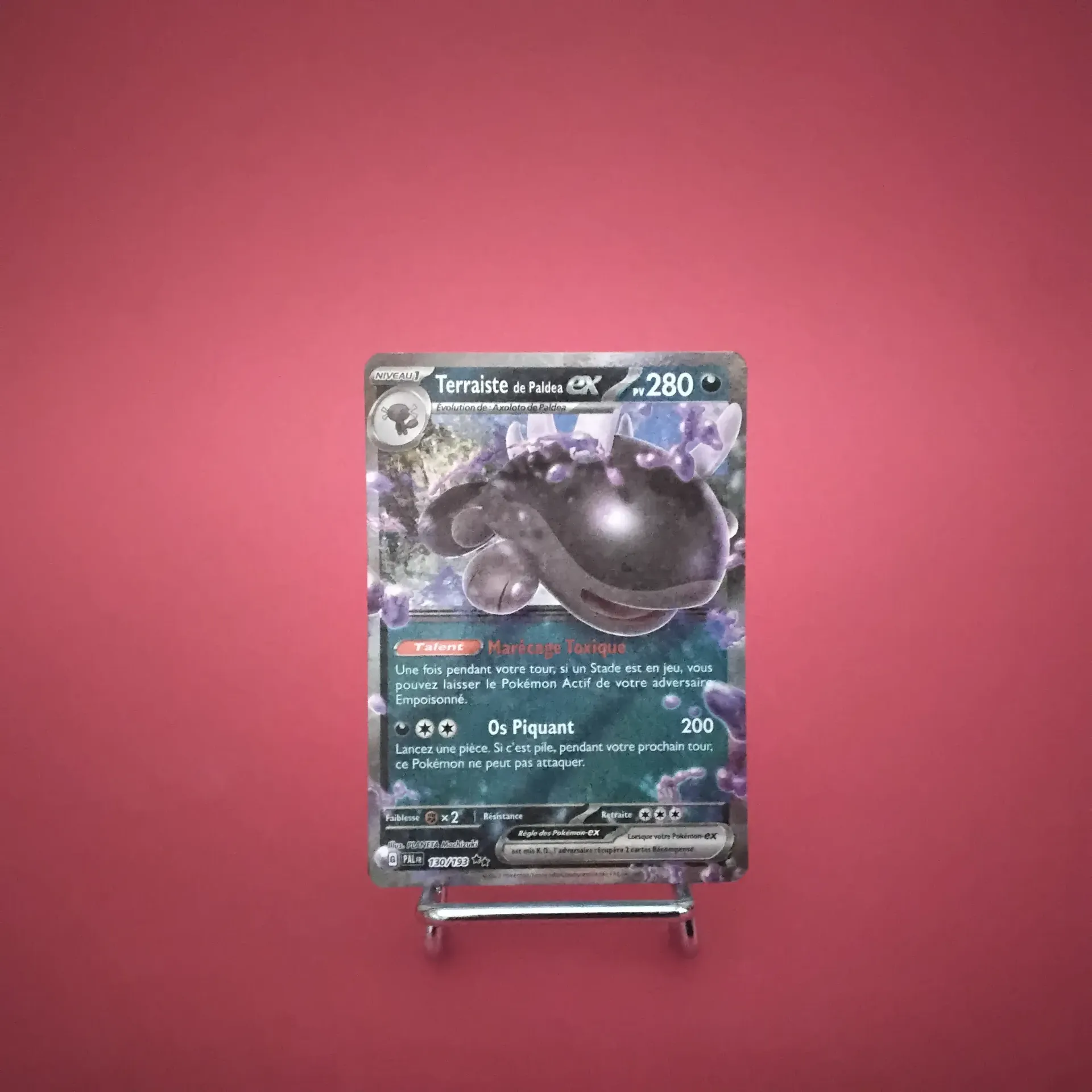 Carte Pokemon Terraiste de Paldéa EX 130/193 EV02 Evolution à Paldéa  - État Near Mint (FR)