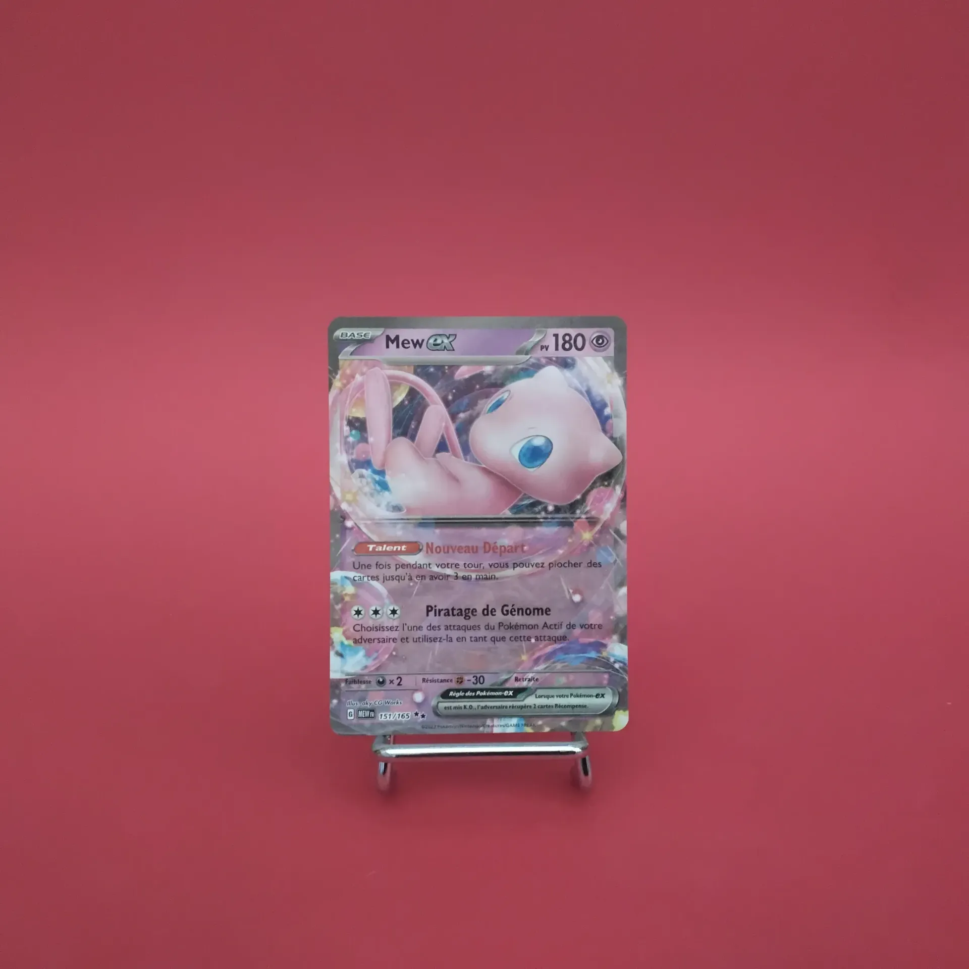 Carte Pokemon Mew EX 151/165 EV3.5 - 151 - État Near Mint (FR)
