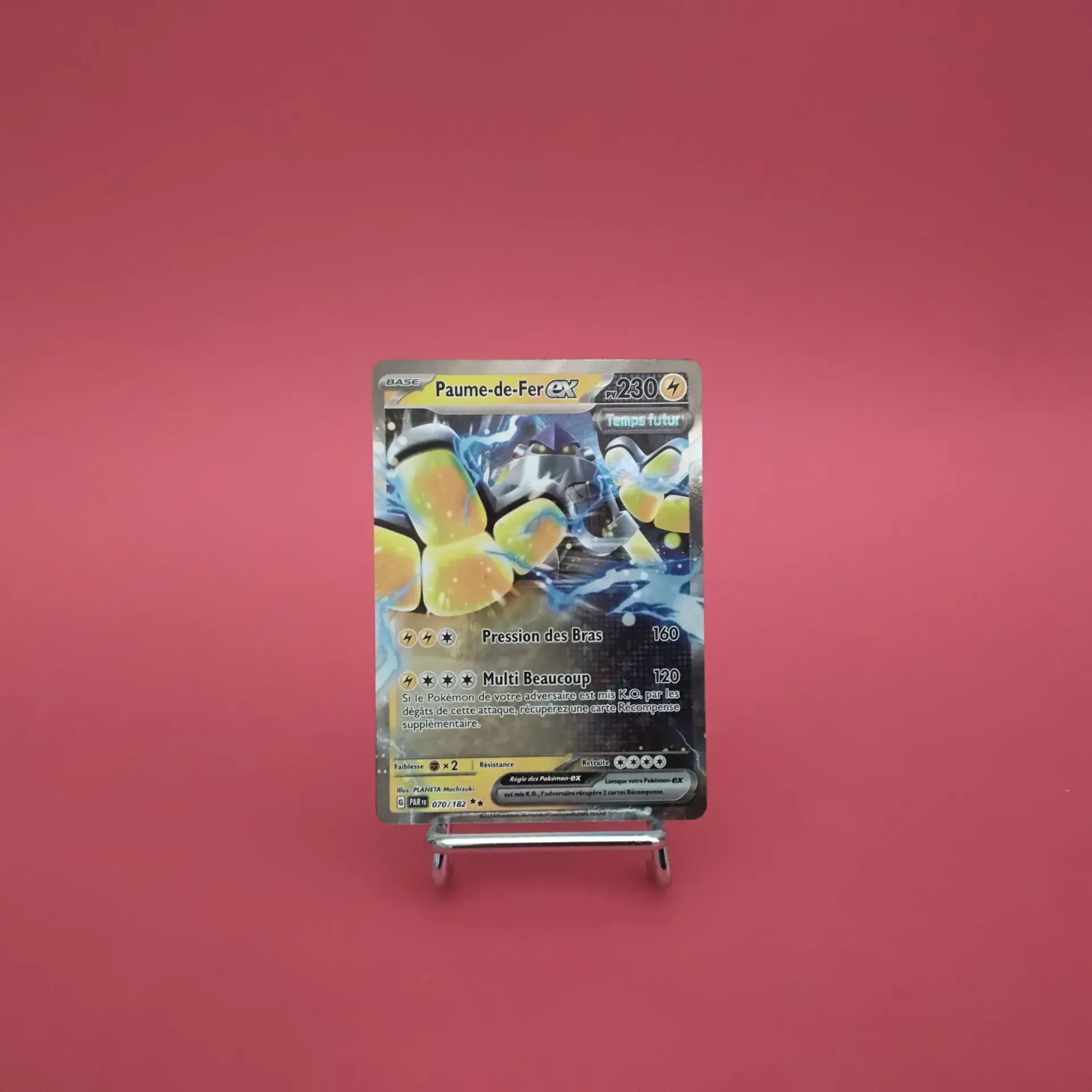 Carte Pokemon Paume-de-Fer EX 070/182 - EV04 - Faille Paradoxe  - État Near Mint (FR)