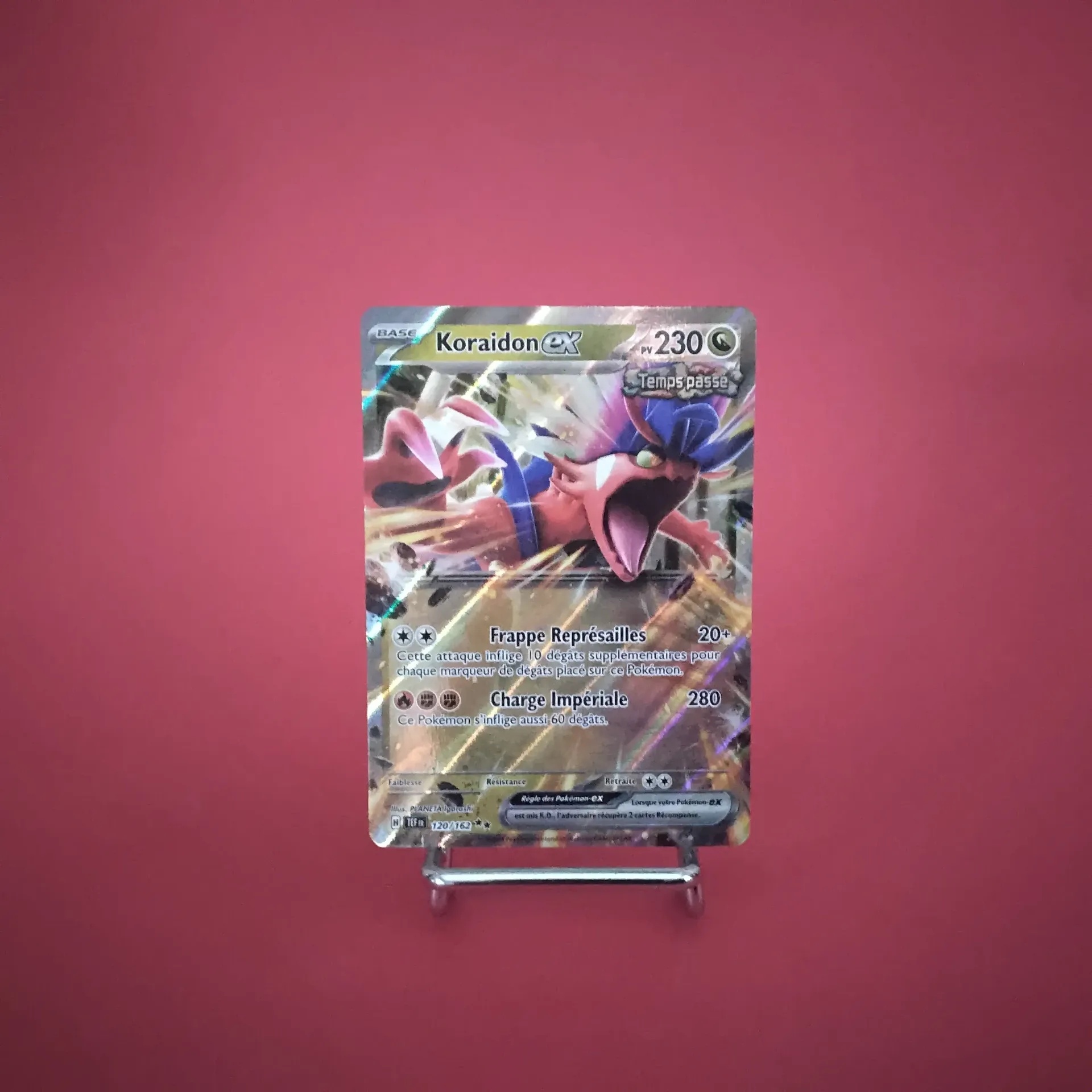 Carte Pokemon Koraidon EX 120/162 - EV05 - Forces Temporelles - État Near Mint (FR)
