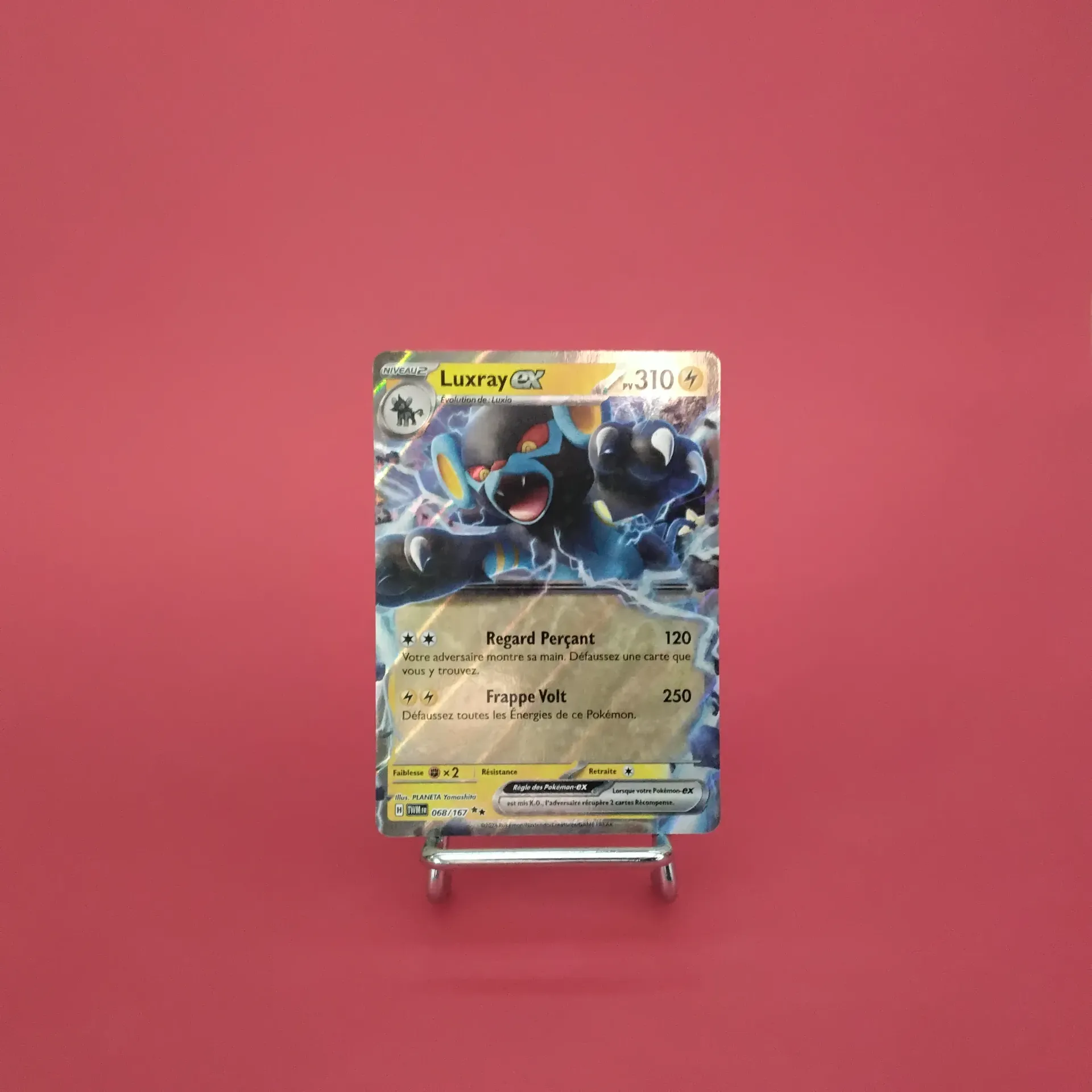 Carte Pokemon Luxray EX 068/167 - EV06 - Mascarade Crépusculaire - État Near Mint (FR)