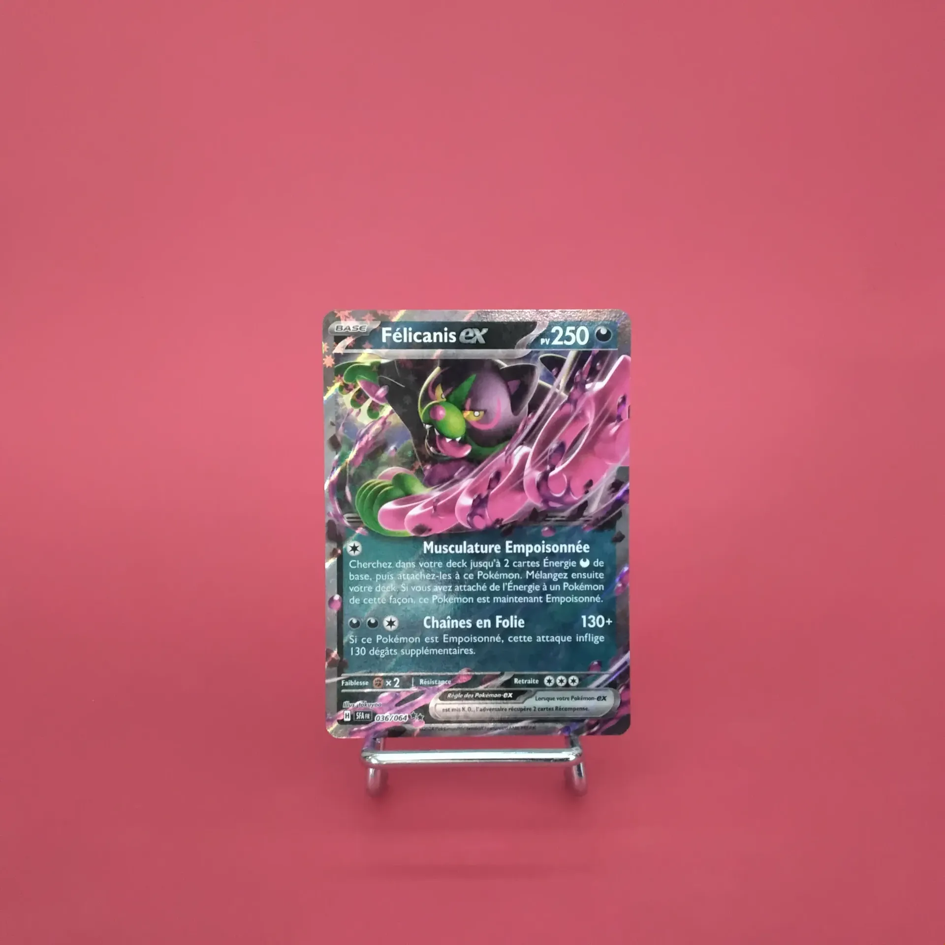 Carte Pokemon Félicanis EX 036/064 - EV06.5 - Fable Nébuleuse - État Near Mint (FR)