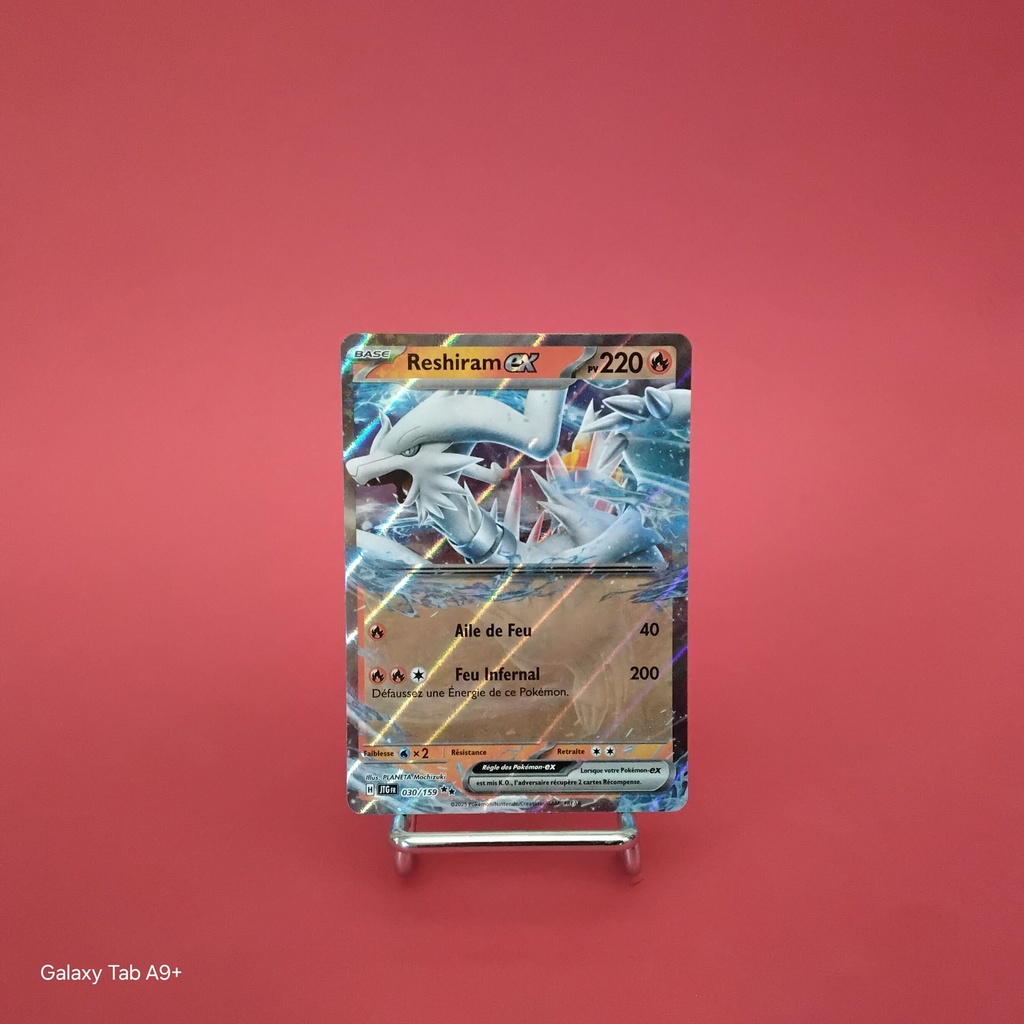 Carte Pokemon Reshiram EX 030/159 - EV09 - Aventures Ensemble - État Near Mint (FR)