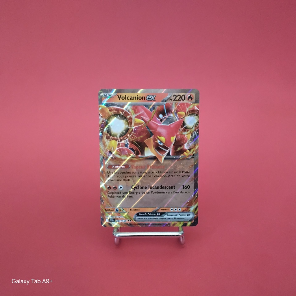 Carte Pokemon Volcanion EX 031/159 - EV09 - Aventures Ensemble - État Near Mint (FR)