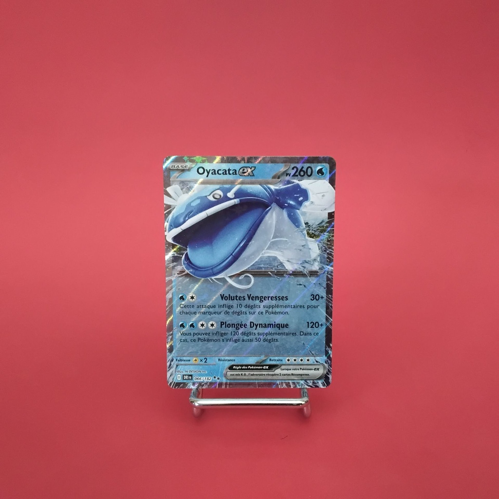 Carte Pokemon Oyacata EX 066/182 - EV10 - Rivalités Destinées - État Near Mint (FR)