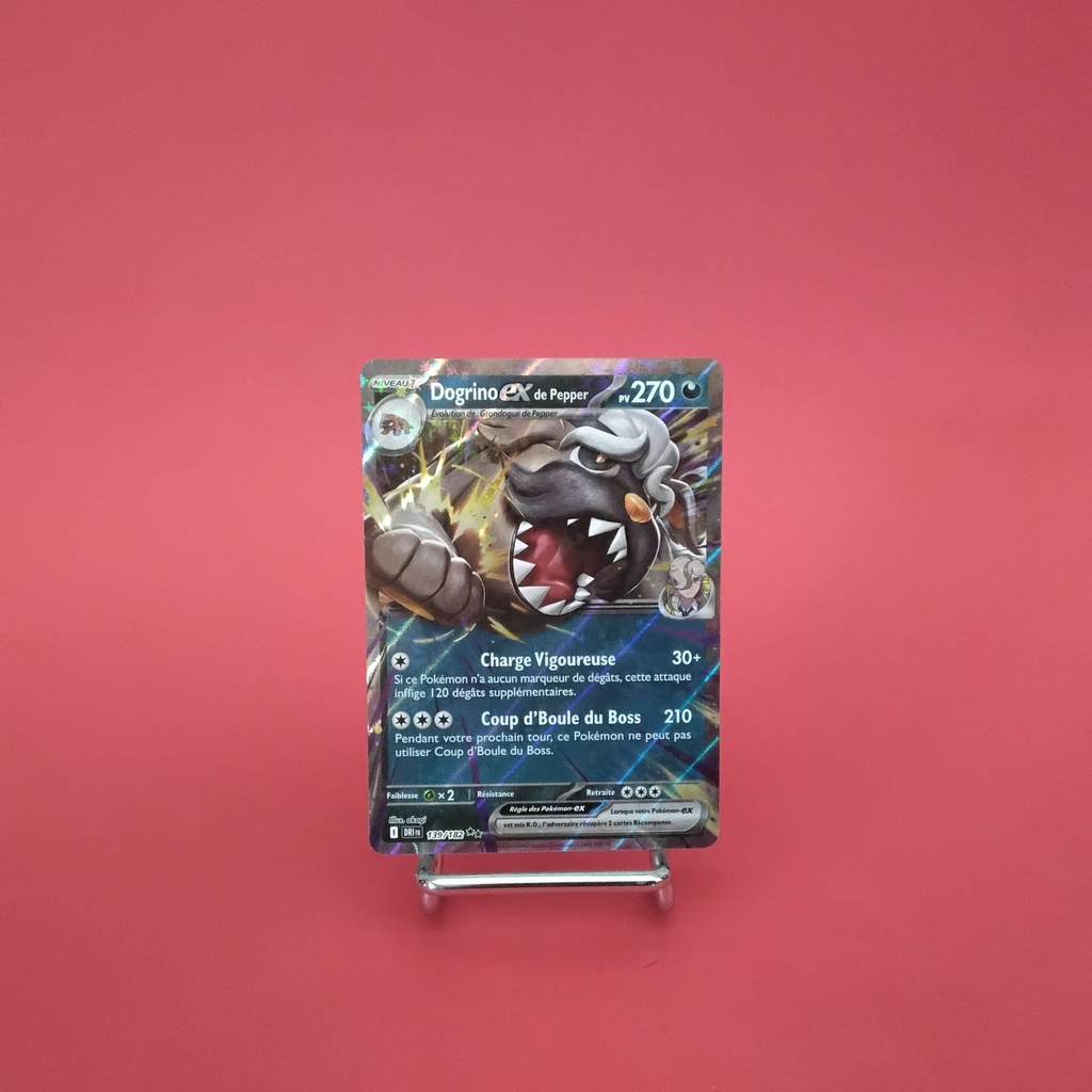 Carte Pokemon Dogrino EX de Pepper  139/182 - EV10 - Rivalités Destinées - État Near Mint (FR)