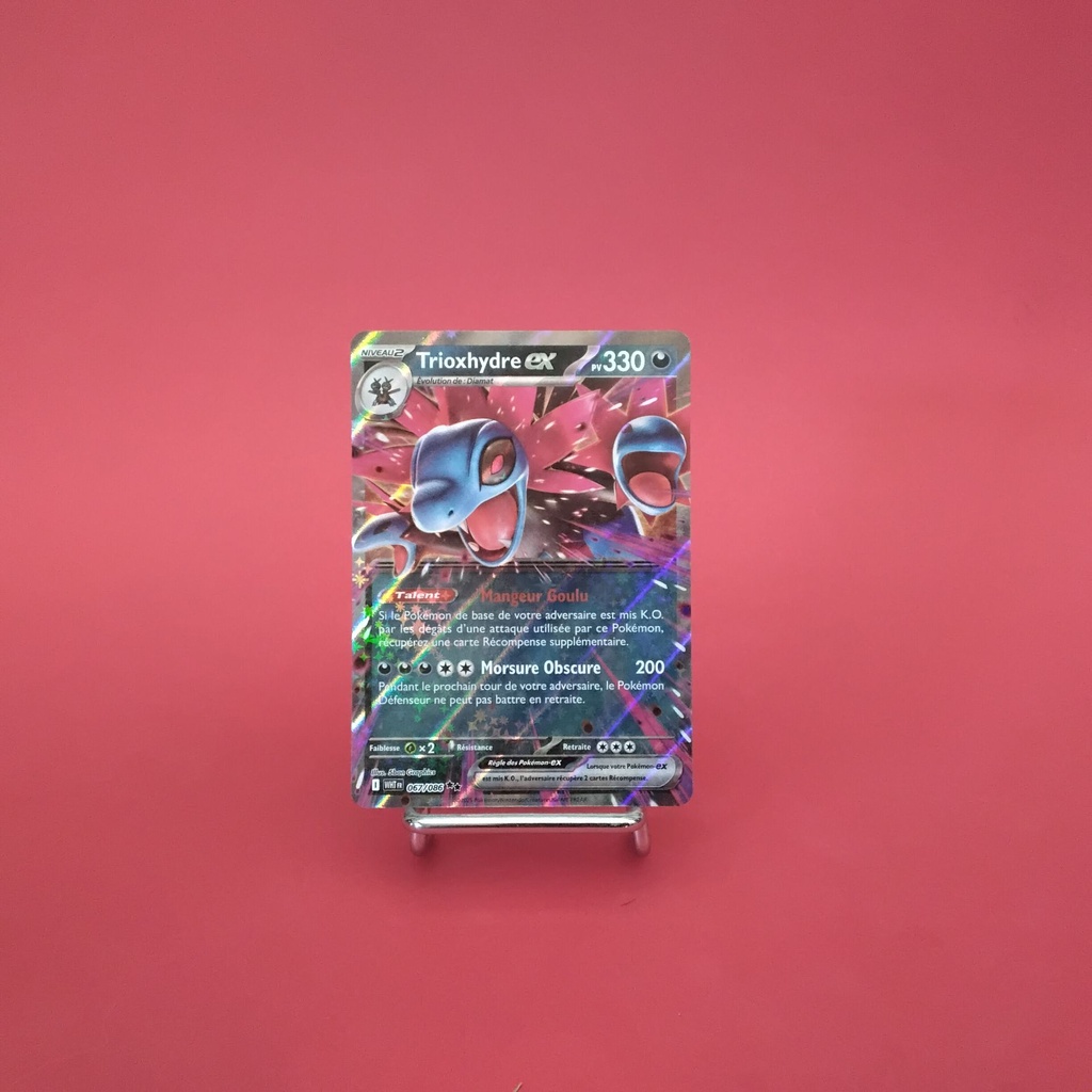 Carte Pokemon Trioxhydre EX 067/086 - EV10.5 - Flamme Blanche - État Near Mint (FR)