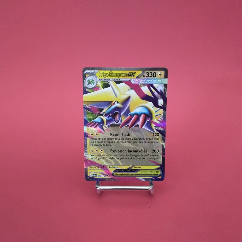 Carte Pokemon Méga-Élecprint EX 050/132 - ME 01- Méga-Evolution - État Near Mint (FR)