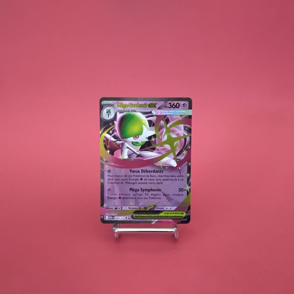 Carte Pokemon Méga-Gardevoir EX 060/132 - ME 01- Méga-Evolution - État Near Mint (FR)