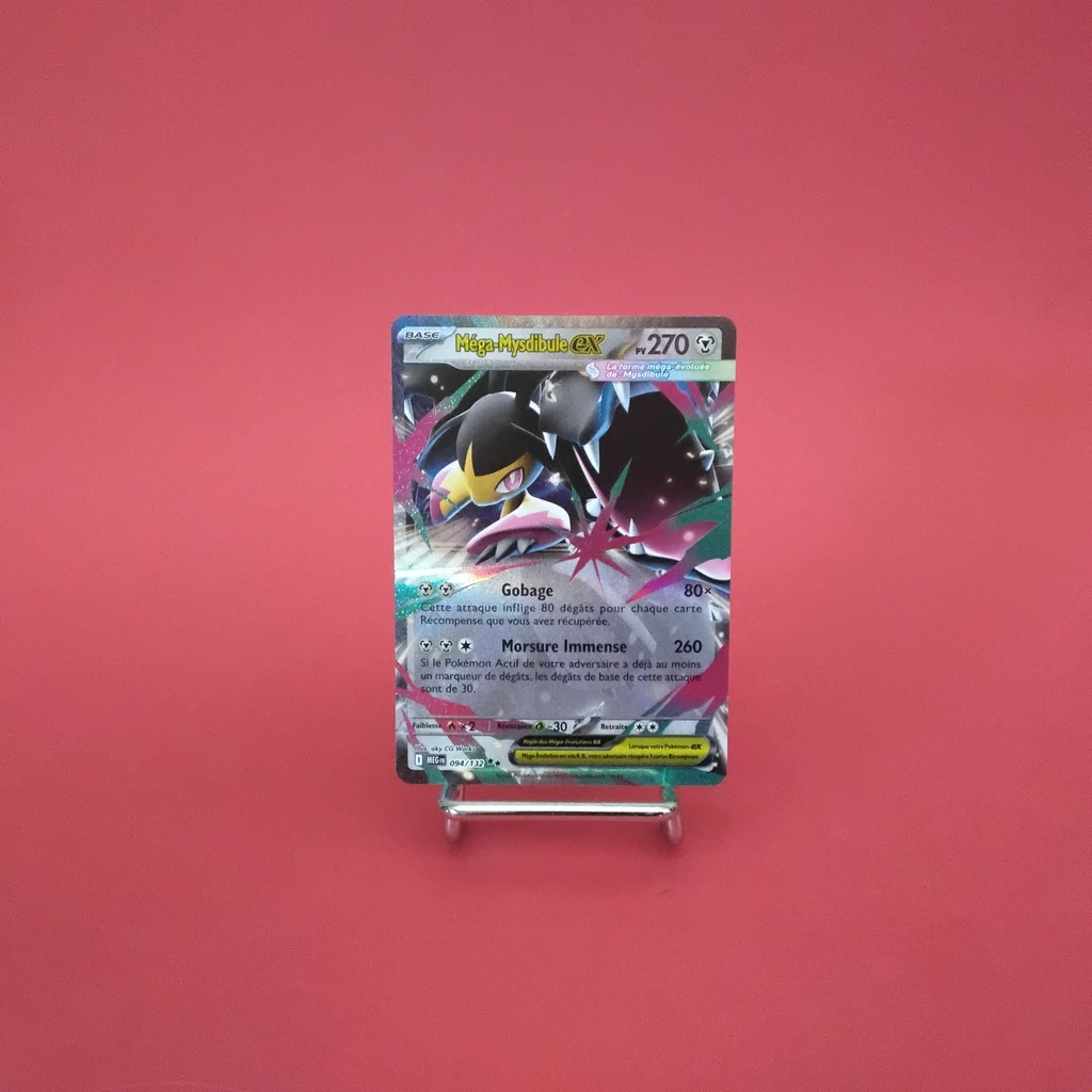 Carte Pokemon Méga-Mysdibule EX 094/132 - ME 01- Méga-Evolution - État Near Mint (FR)
