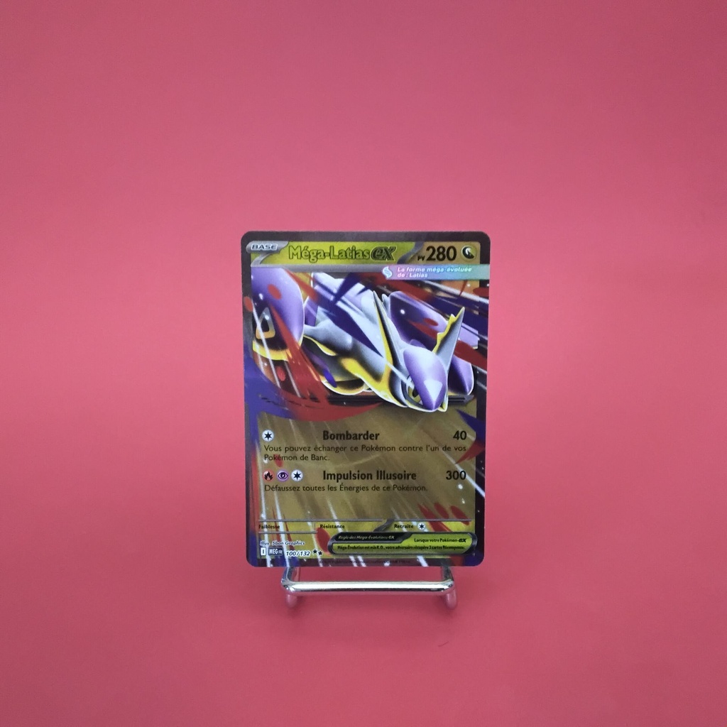 Carte Pokemon Méga-Latias EX 100/132 - ME 01- Méga-Evolution - État Near Mint (FR)