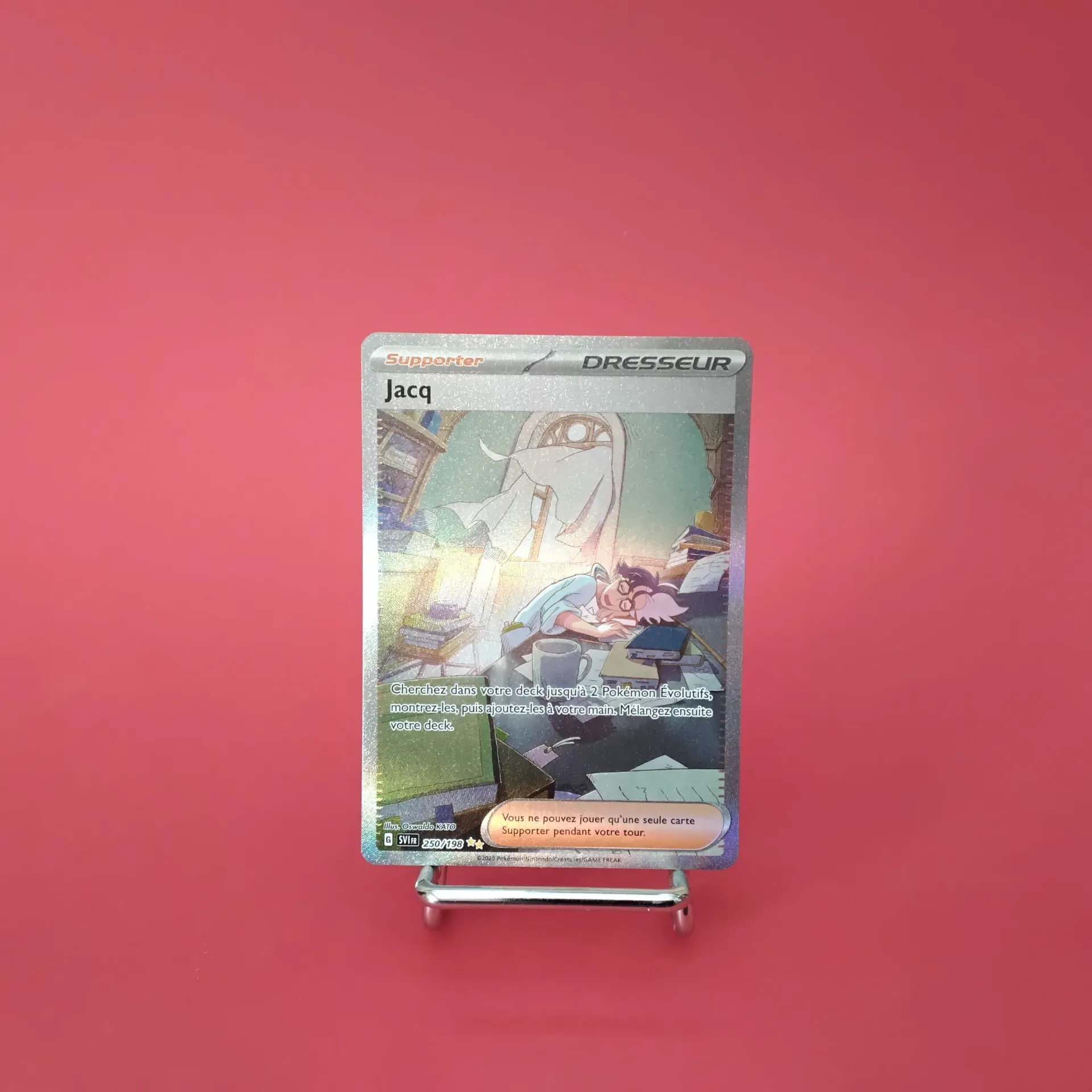 Carte Pokemon, Jacq 250/198 EV 01 Ecarlate et Violet - Alternative Art (Secret) - État Near Mint (FR)