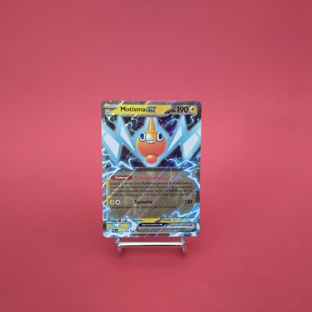 Carte Pokemon Motisma EX 029/094 - ME 02- Flammes Fantasmagoriques - État Near Mint- (FR)