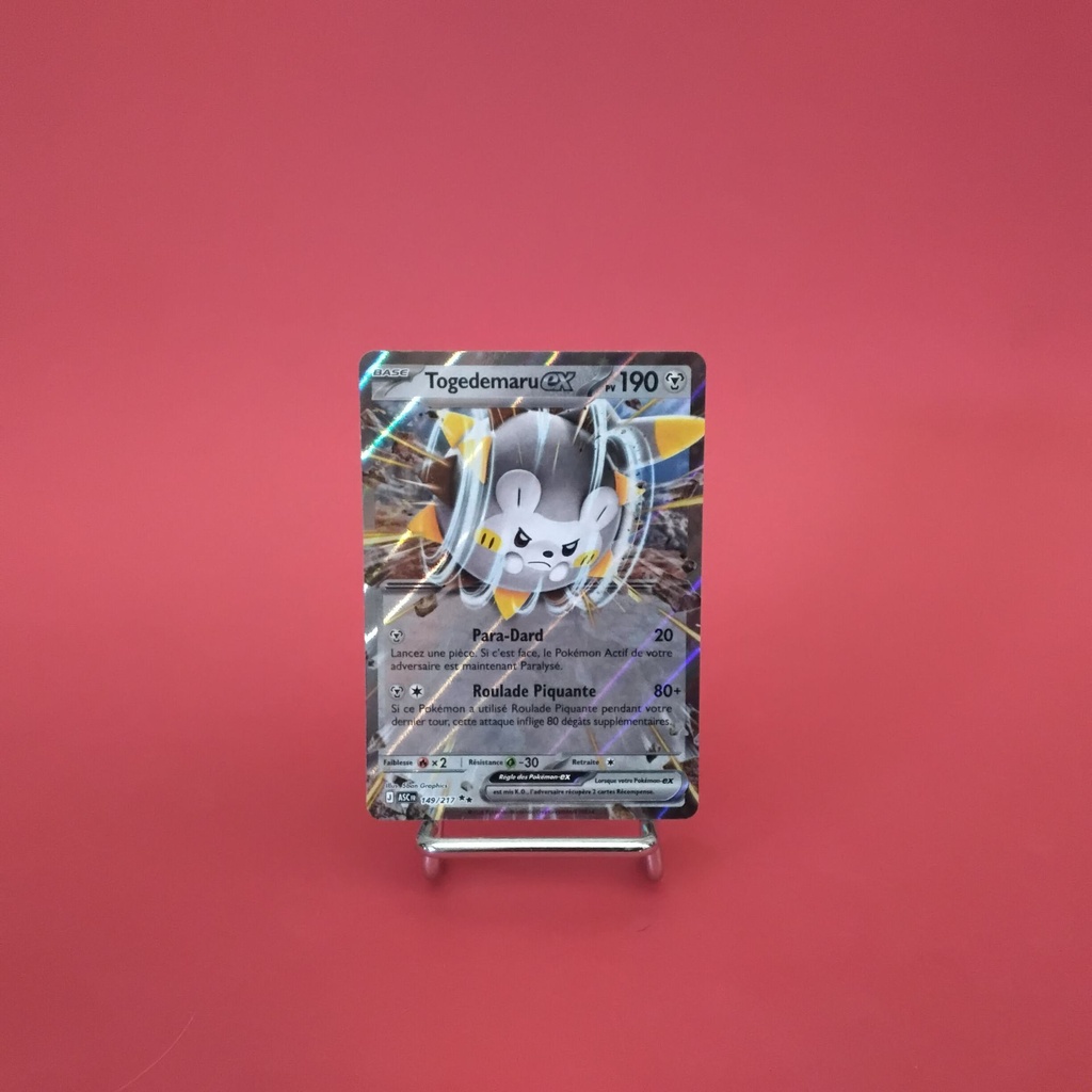 Carte Pokemon Togedemaru EX 149/217 - ME 02.5- Héros Transcendants - État Near Mint- (FR)