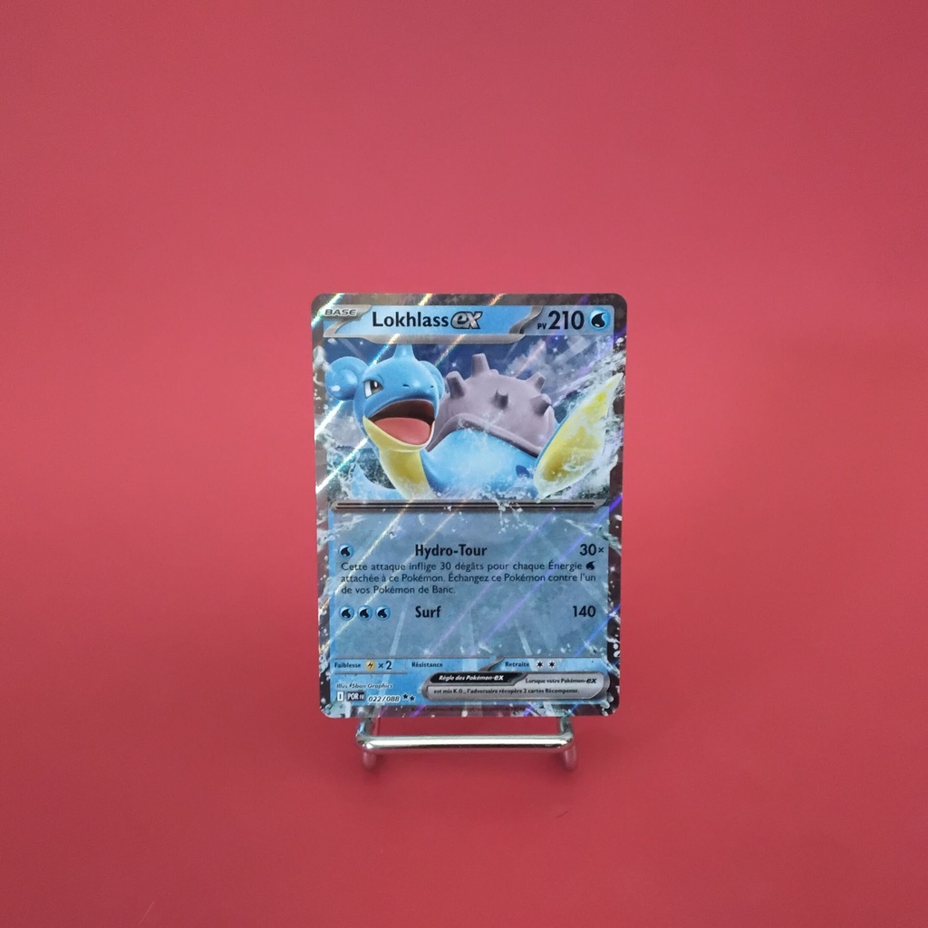 Carte Pokemon Loklass EX 022/088 - ME 03- Équilibre Parfait - État Near Mint- (FR)
