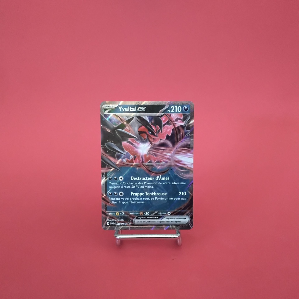 Carte Pokemon Yveltal EX 053/088 - ME 03- Équilibre Parfait - État Near Mint- (FR)