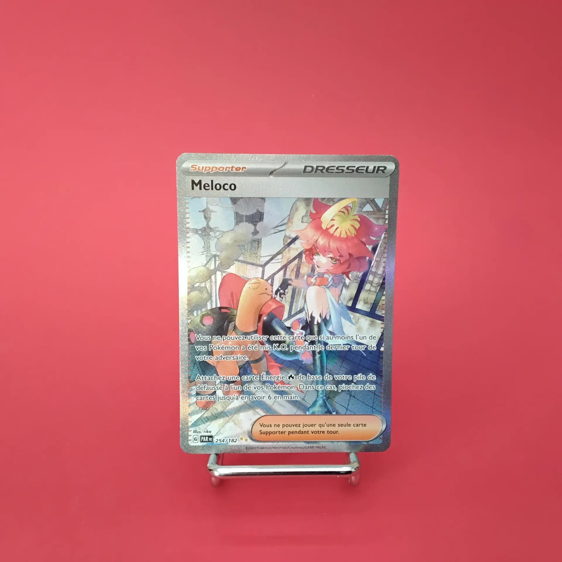 Carte Pokemon Meloco 254/182 EV04 - Faille Paradoxe - Alternative Art (Secret) - Etat Near Mint (FR)