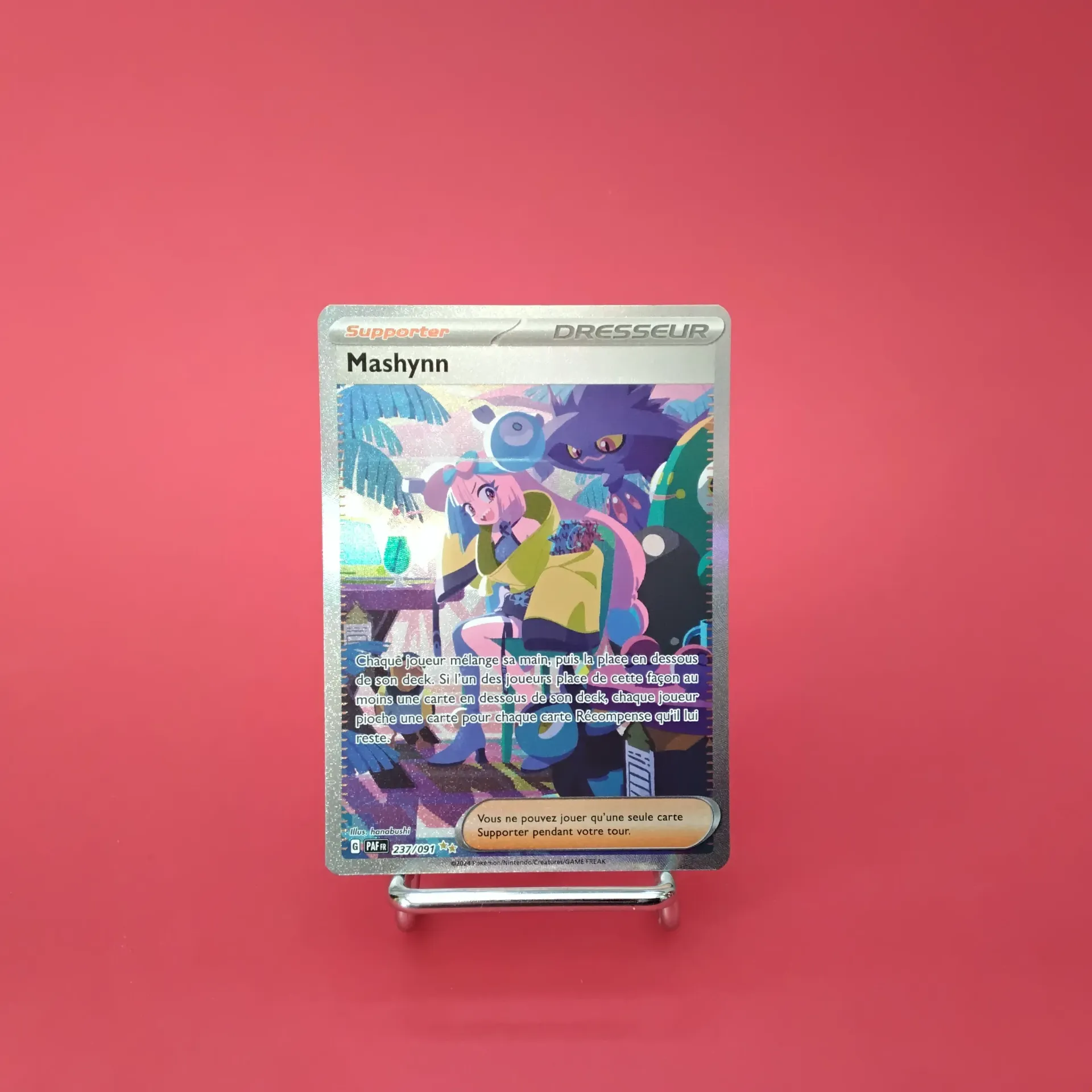 Carte Pokemon Mashynn 237/091 EV04.5 - Destinées de Paldéa - Alternative Art (Secret) - Etat Near Mint (FR)